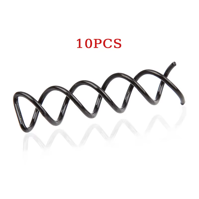 Épingles à cheveux en spirale, pointes rondes anti-rayures, épingle à cheveux à vis torsadée pour fe