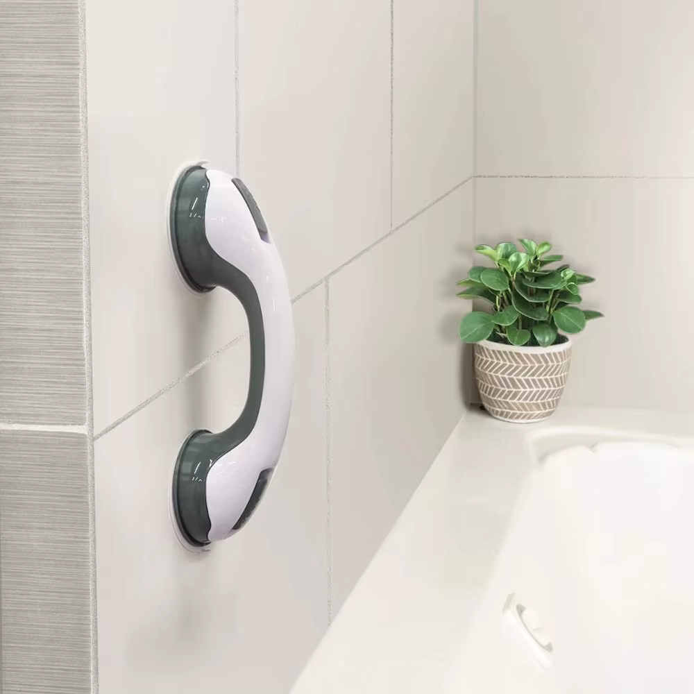 Nouvelles barres d'appui pour poignée de douche, Ultra poignée, double verrouillage, ventouses de sé
