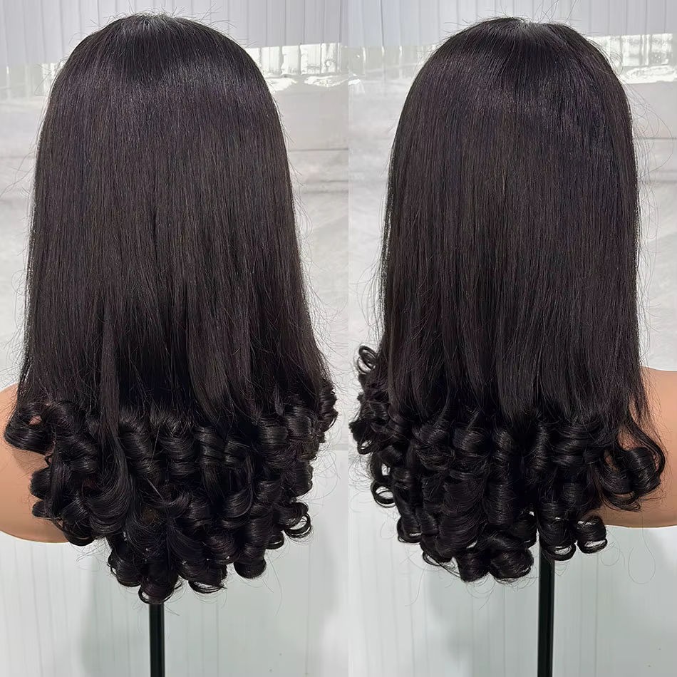 12A Double dessiné oeuf de printemps bouclés vierge perruques de cheveux humains 5x5 HD dentelle san