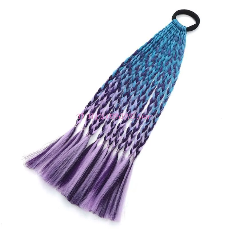 N5KF – Extensions tresses colorées élégantes, pour coiffures uniques, décorations tresses cheveux Fe