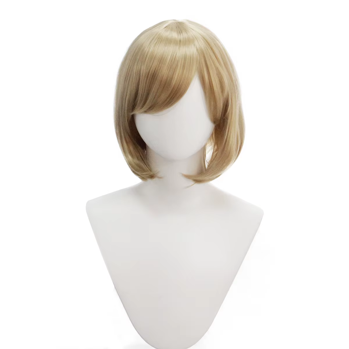 Perruque synthétique Blonde BOB de haute qualité, cheveux courts à la mode, tempérament quotidien po