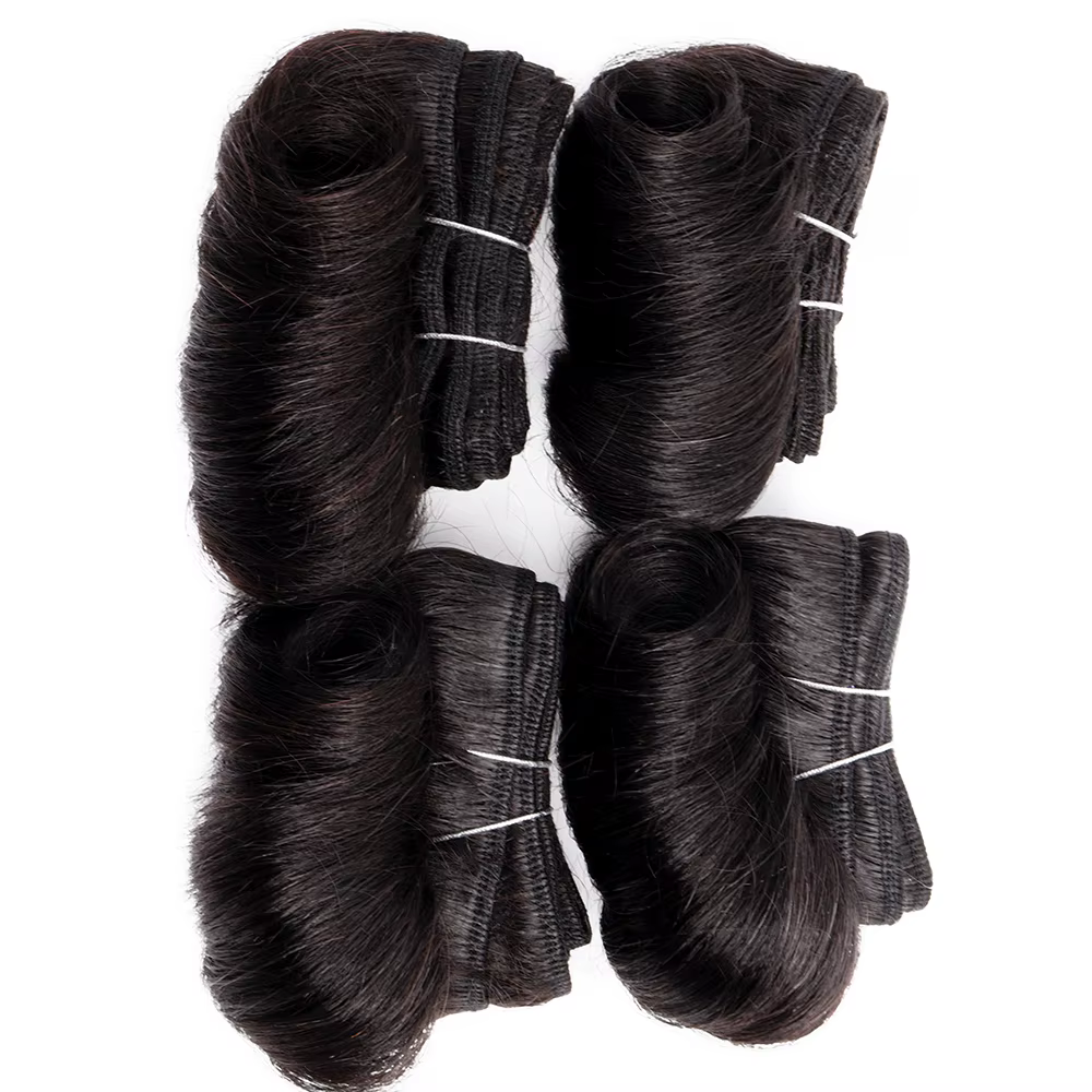 Mèches indiennes bouclées et rebondissantes, cheveux bruts 10A, 100% cheveux humains vierges, Extens