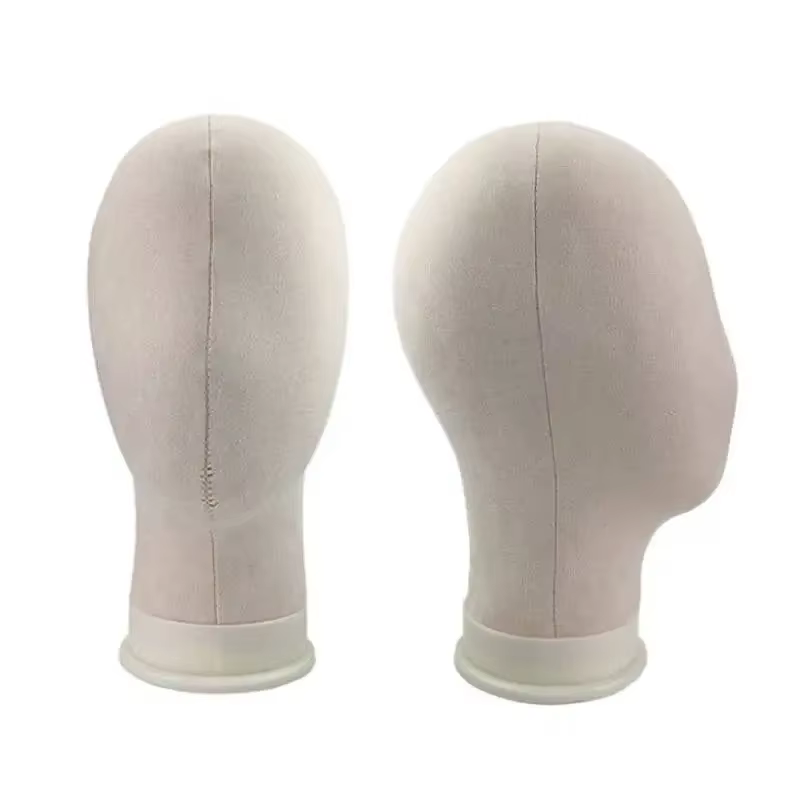 Nouvelle tête de bloc de toile 21/23 pouces tête de Mannequin pour la coiffure affichage fabrication