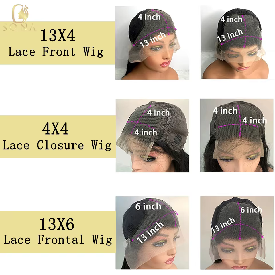 Perruque Bob Lace Front Wig Body Wave Naturelle, Cheveux Courts, Gris Clair, 13x6, 13x4, Couleur Blo