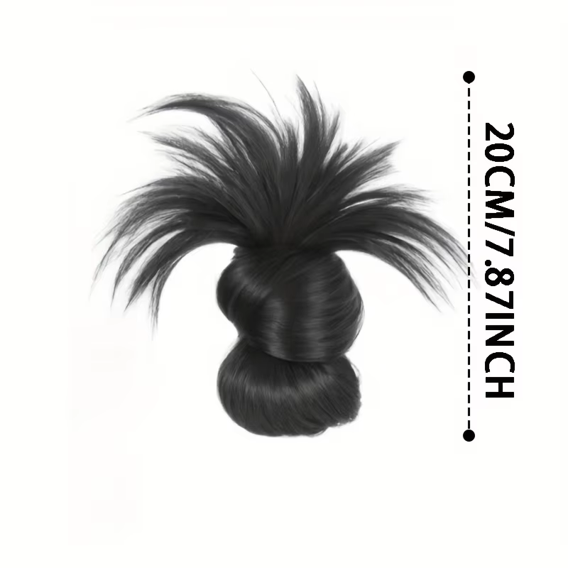 Chignon synthétique bas queue de cheval cheveux naturel moelleux griffe pince Chignon cheveux pour f