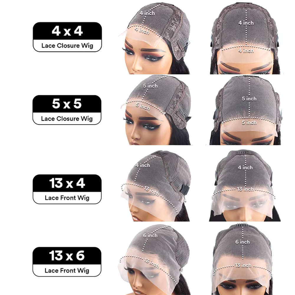 Perruques Bob en cheveux humains, frontales en dentelle HD 13x6, brésiliennes, transparentes 13x4, p