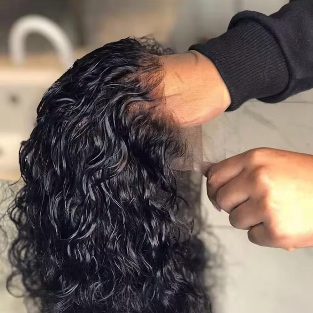 Perruque sans colle 42 pouces 5x5 Deep Wave 13x4 13x6 HD Lace Frontal Wig Cheveux humains pour femme