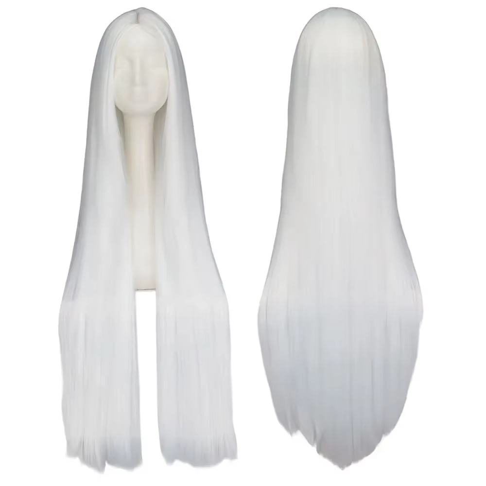 Seiko Ayase perruque Anime Dandadan Cosplay femmes cheveux longs gris DAN DA DAN Seiko Halloween per