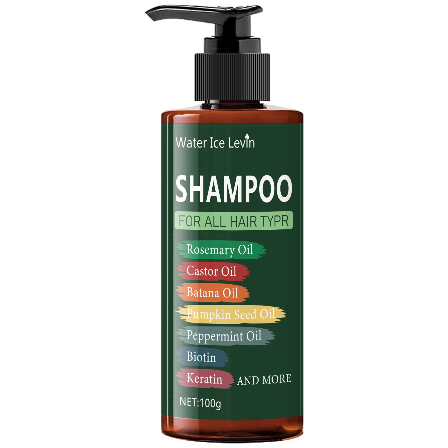 Shampooing 7 en 1 - 250g - Rafraîchissant et hydratant pour cheveux abîmés, pointes fourchues, anti-
