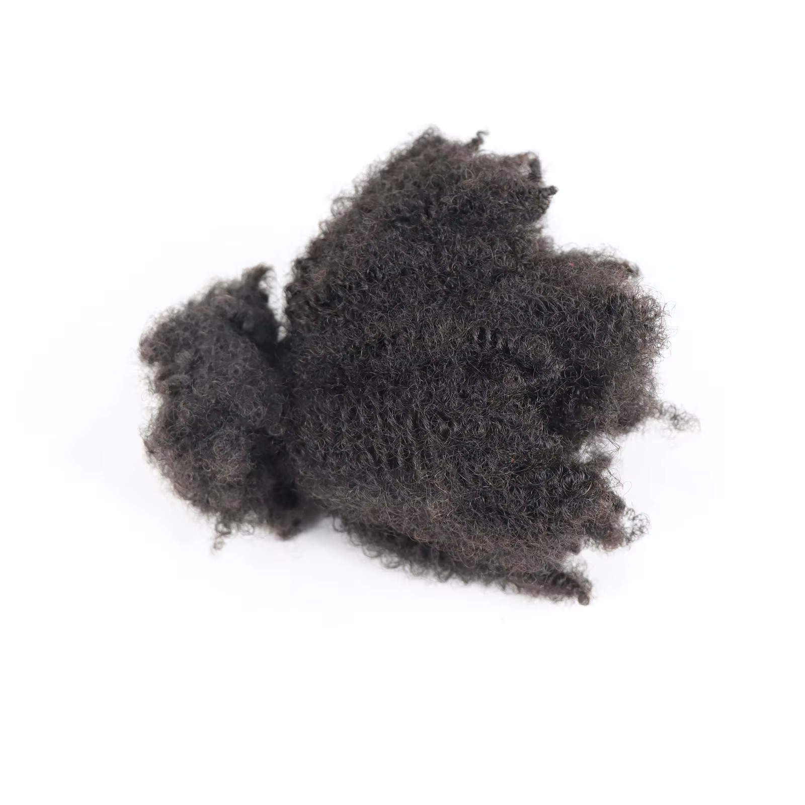 Dreadlock en vrac afro pour femmes noires, cheveux humains crépus bouclés, tressage au crochet, exte