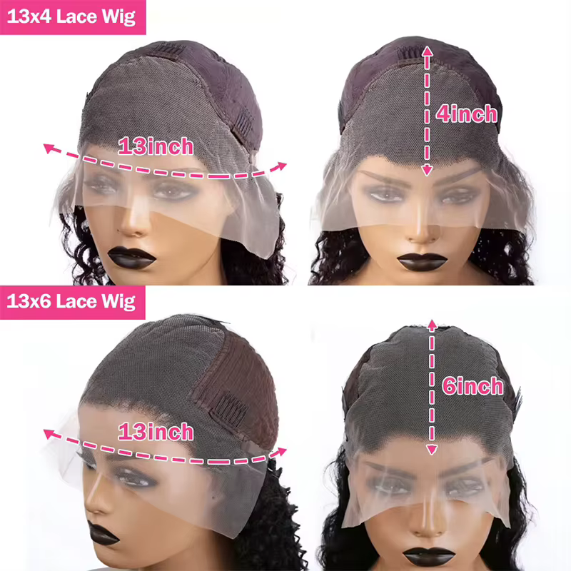 Perruque Lace Front Wig Body Wave Brésilienne Naturelle, Cheveux Humains, 13x6, 13x4, 30 Pouces, 200