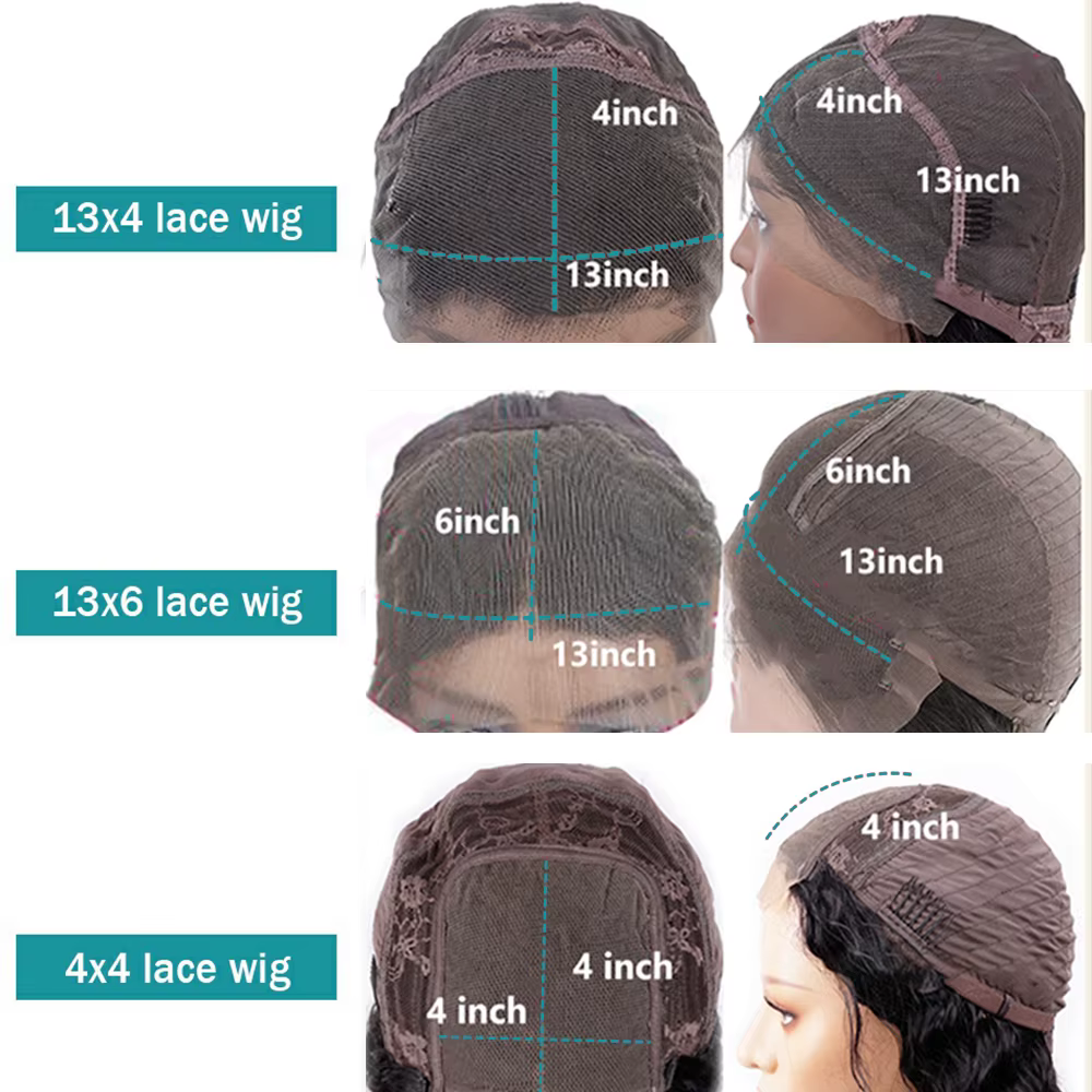 Perruques de cheveux humains Body Wave pour femmes, densité 180, brésilienne, 13x4, 13x6, 4x4, HD, f