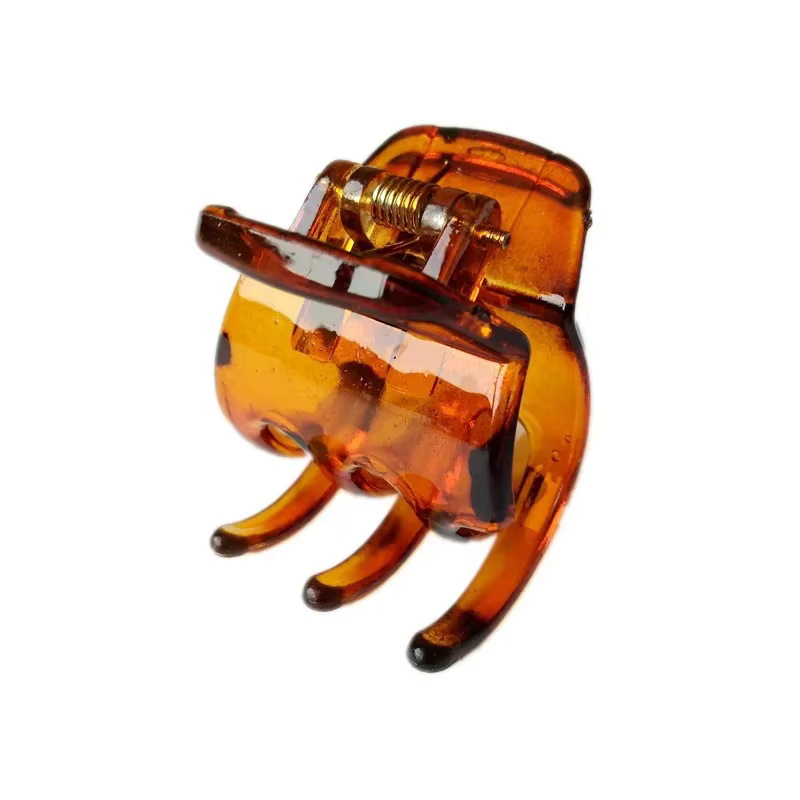 Paquet de 5 pinces à cheveux 1.3 pouces multicolore taille moyenne griffes pince à cheveux pour femm