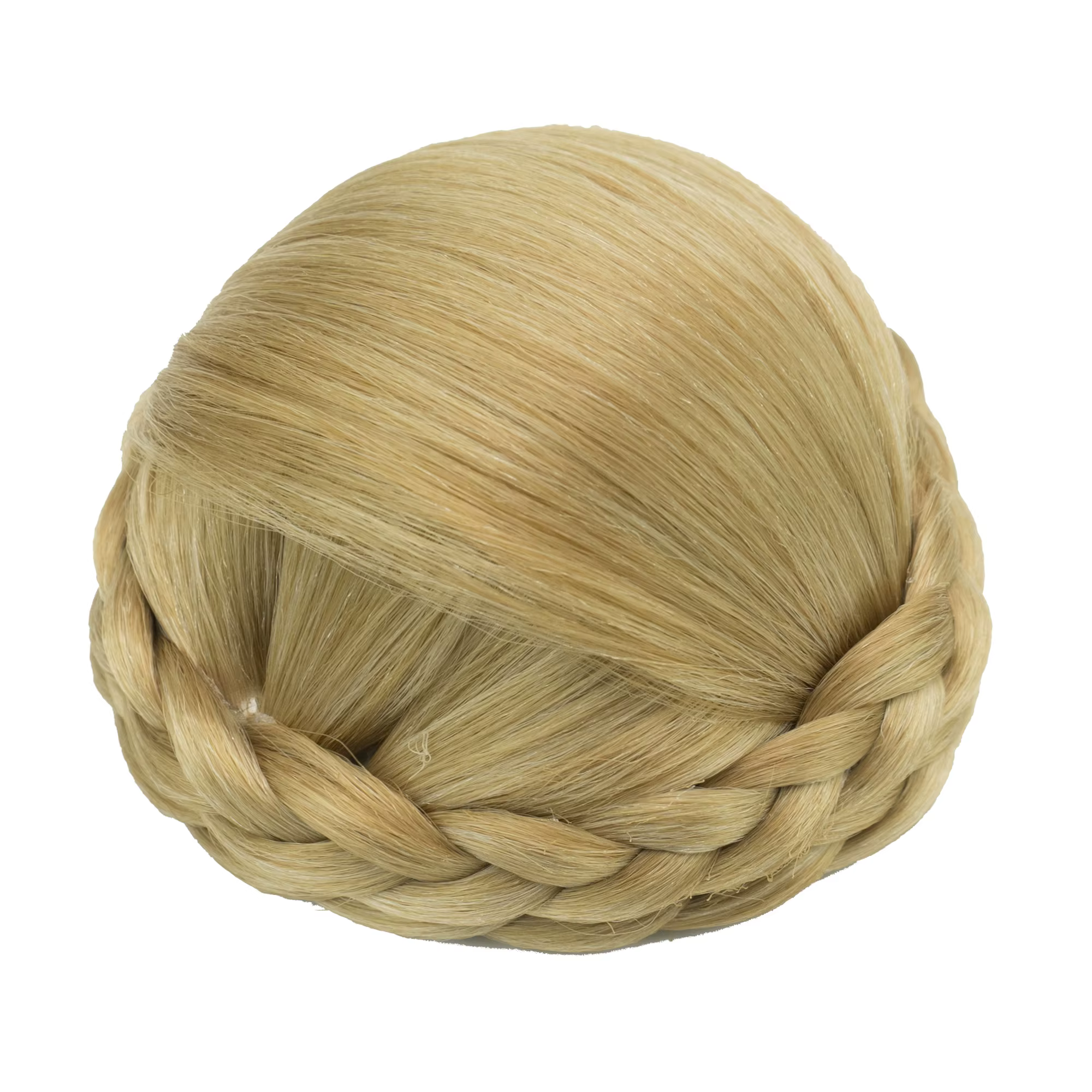 Soowee Chignon tressé cheveux synthétiques Chignon danseur perruque Updo pour filles postiches chouc