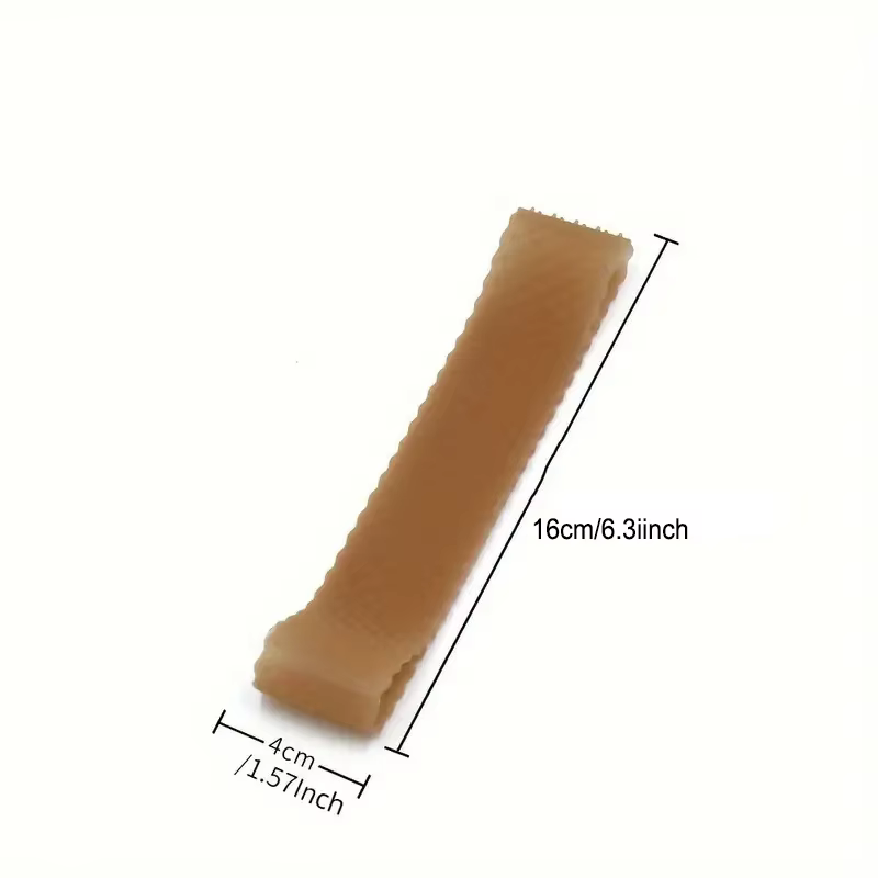 1 pièce par paquet silicone élastique perruque poignée bandeau sport yoga résistant à la sueur antid