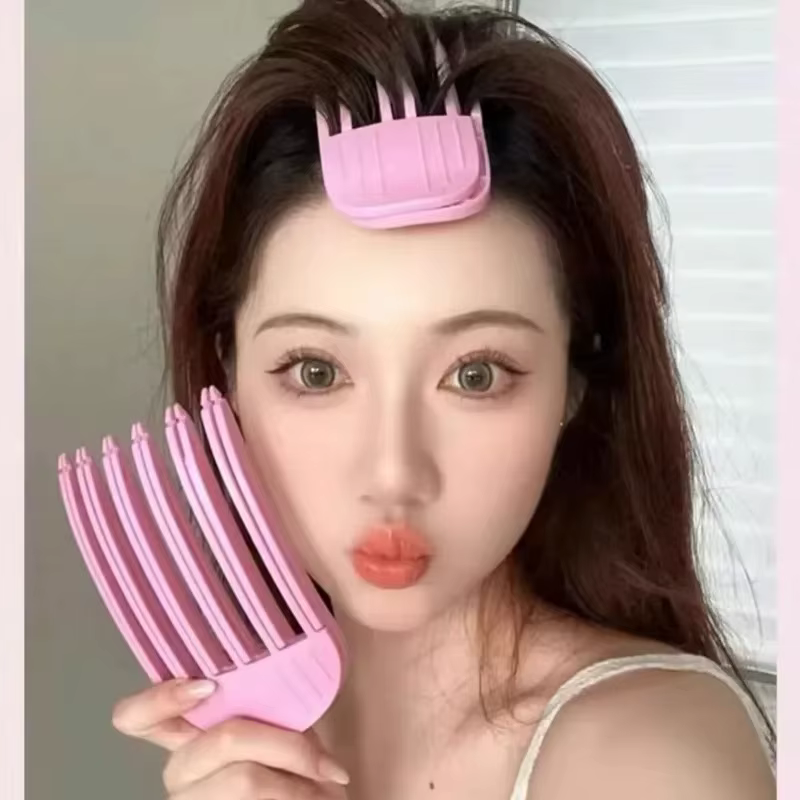 Épingle à cheveux moelleuse frangue à friser Clips racines de cheveux volumisantes pinces à cheveux 