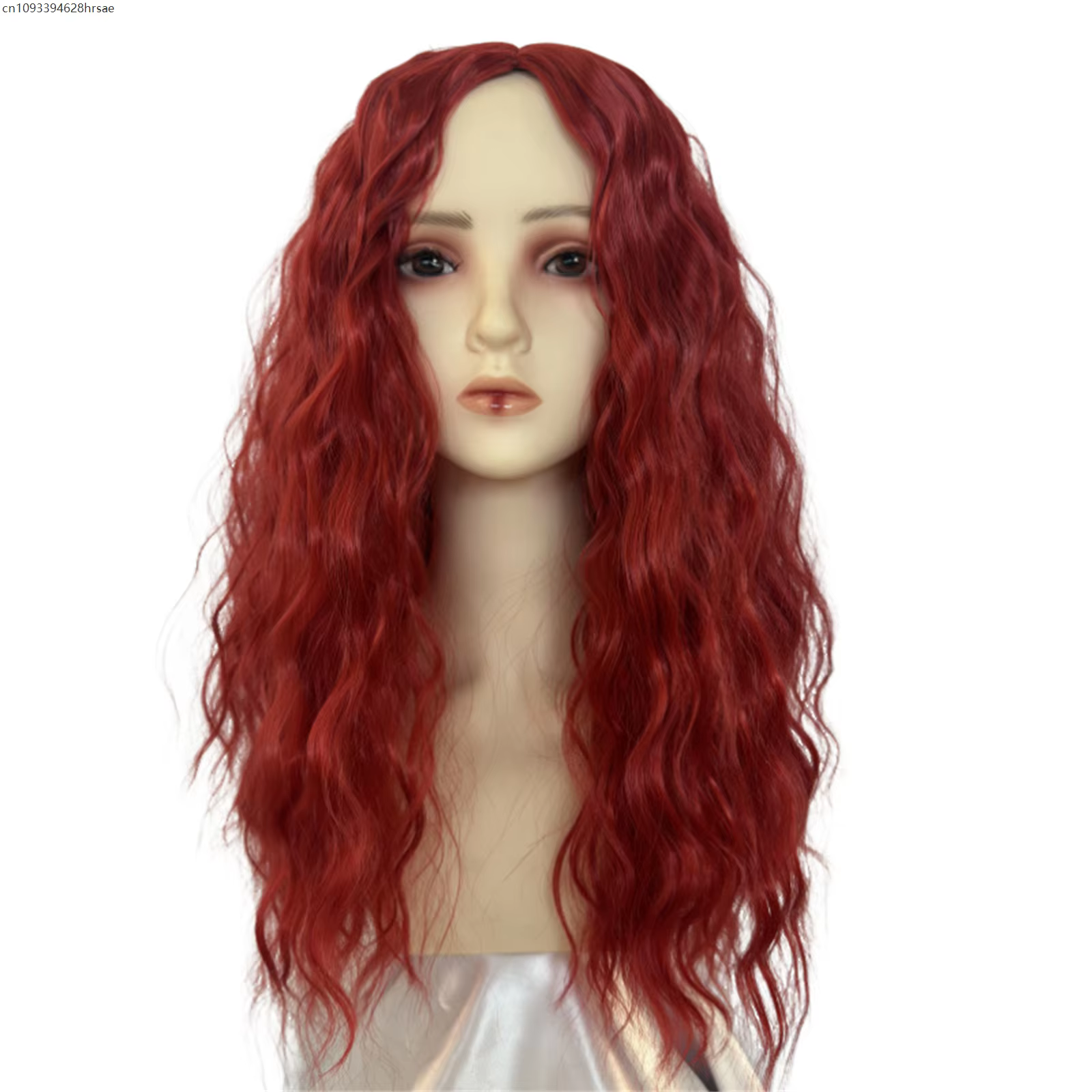 Perruques de Cosplay rouges d'halloween pour enfants et adultes, accessoires de fête pour filles et 