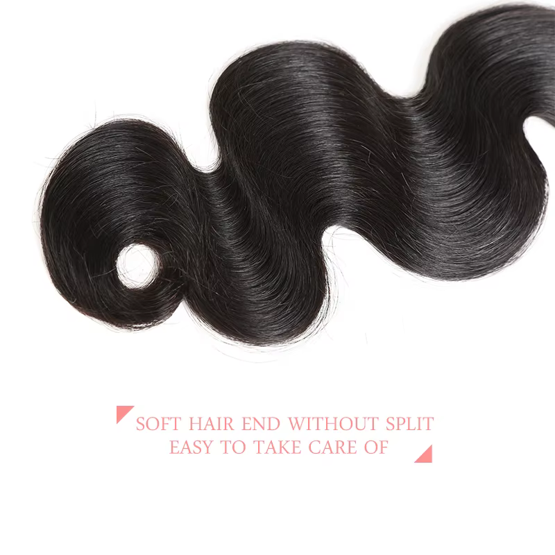 Ali Queen cheveux péruvien vague de corps cheveux humains vierges crus paquets 8 "-28" couleur natur