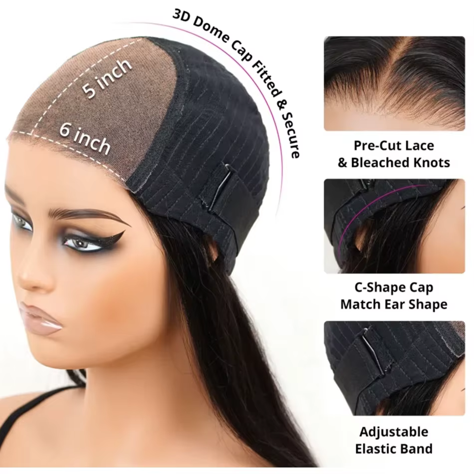 Perruques Tuneful Professionnelles en Cheveux Humains Blond Cendré Ombré et Blond Foncé Mélangé, Lac