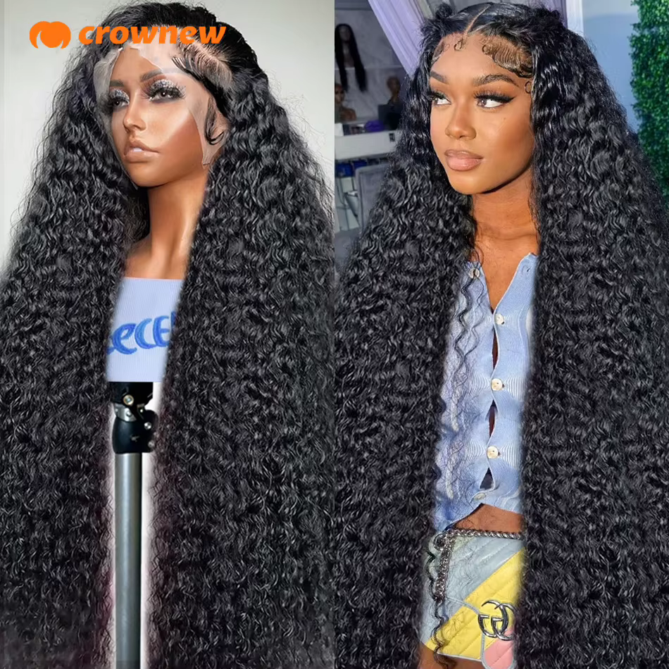 Perruque de cheveux humains bouclés 13X4 perruque avant de dentelle cheveux humains 13x6 HD perruque