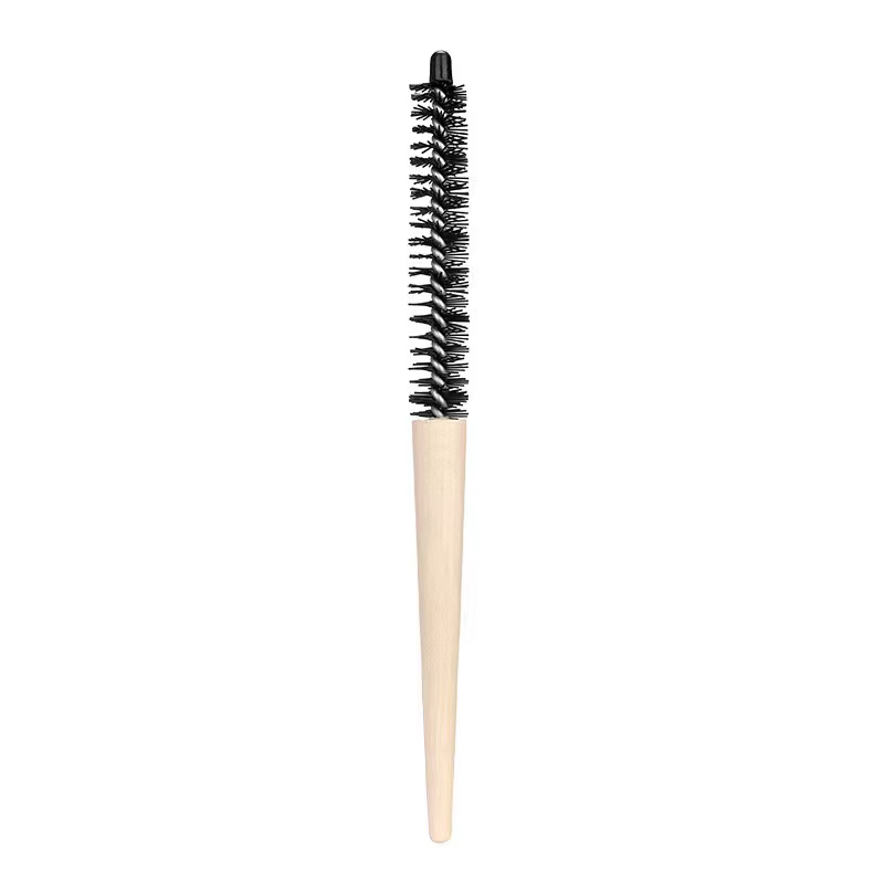 Petite brosse à cheveux ronde Pro Salon taquin dos brosses à cheveux bois mince peigne brosse à chev