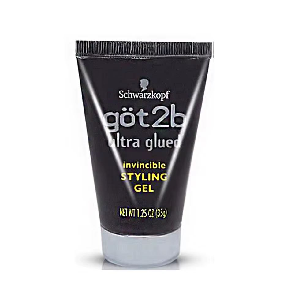 Got2b collé Invincible style cheveux Gel Got2b Ultra collé résistant à l'eau Spike Grip grosse perru