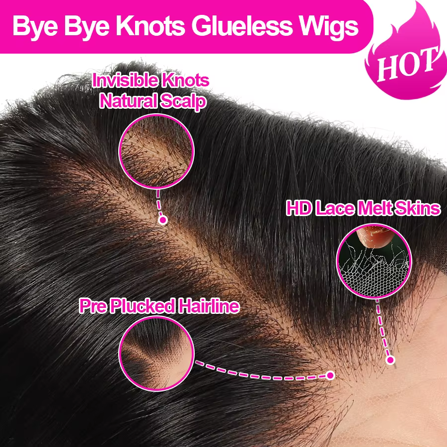 Perruque Lace Front Wig Naturelle Soyeuse, Cheveux Lisses, 13x6, 250%, 34 Pouces, Cuir oral elu Natu