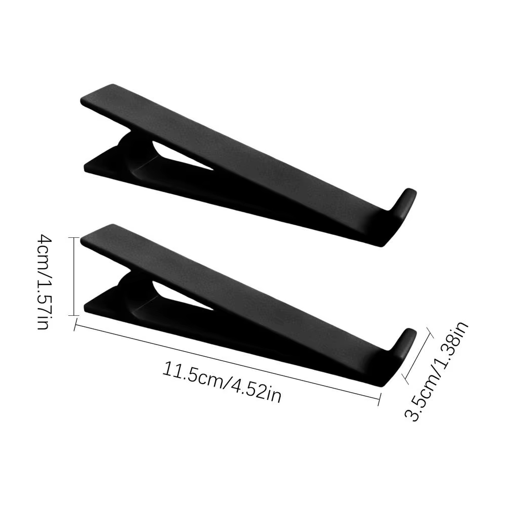 Support de clavier inclinable universel 2 pièces pour ordinateur, rehausseur de clavier pour bureau,
