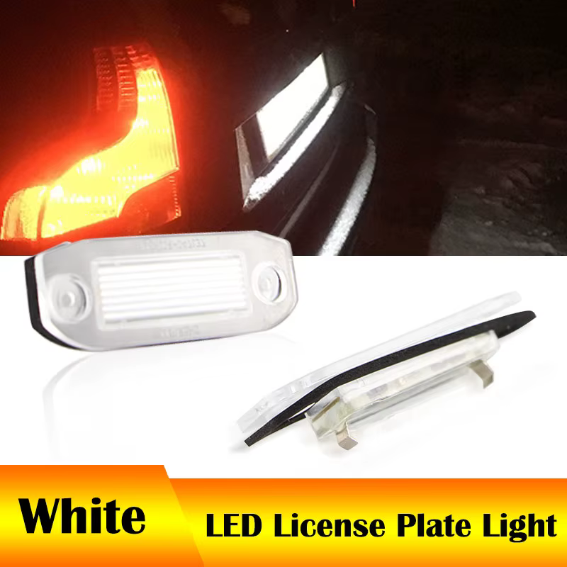 Lumière de plaque de planificateur LED, OEM #30753839/31253006, Volvo C30, C70, S80, V70, XC70, S40,