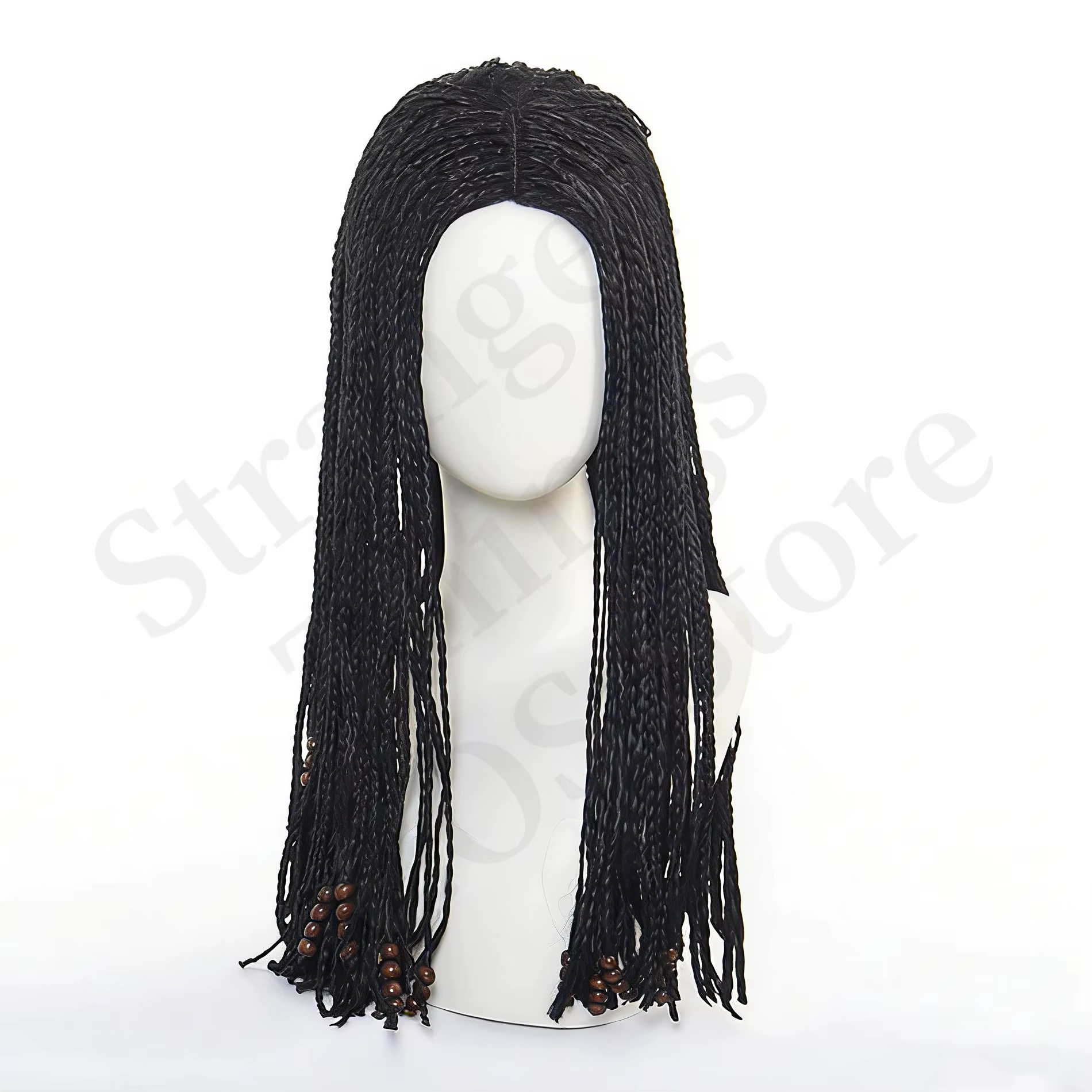 Perruque de cosplay du personnage Neytiri de Avatar 2, perruque longue torsadée style dreadlocks, sa
