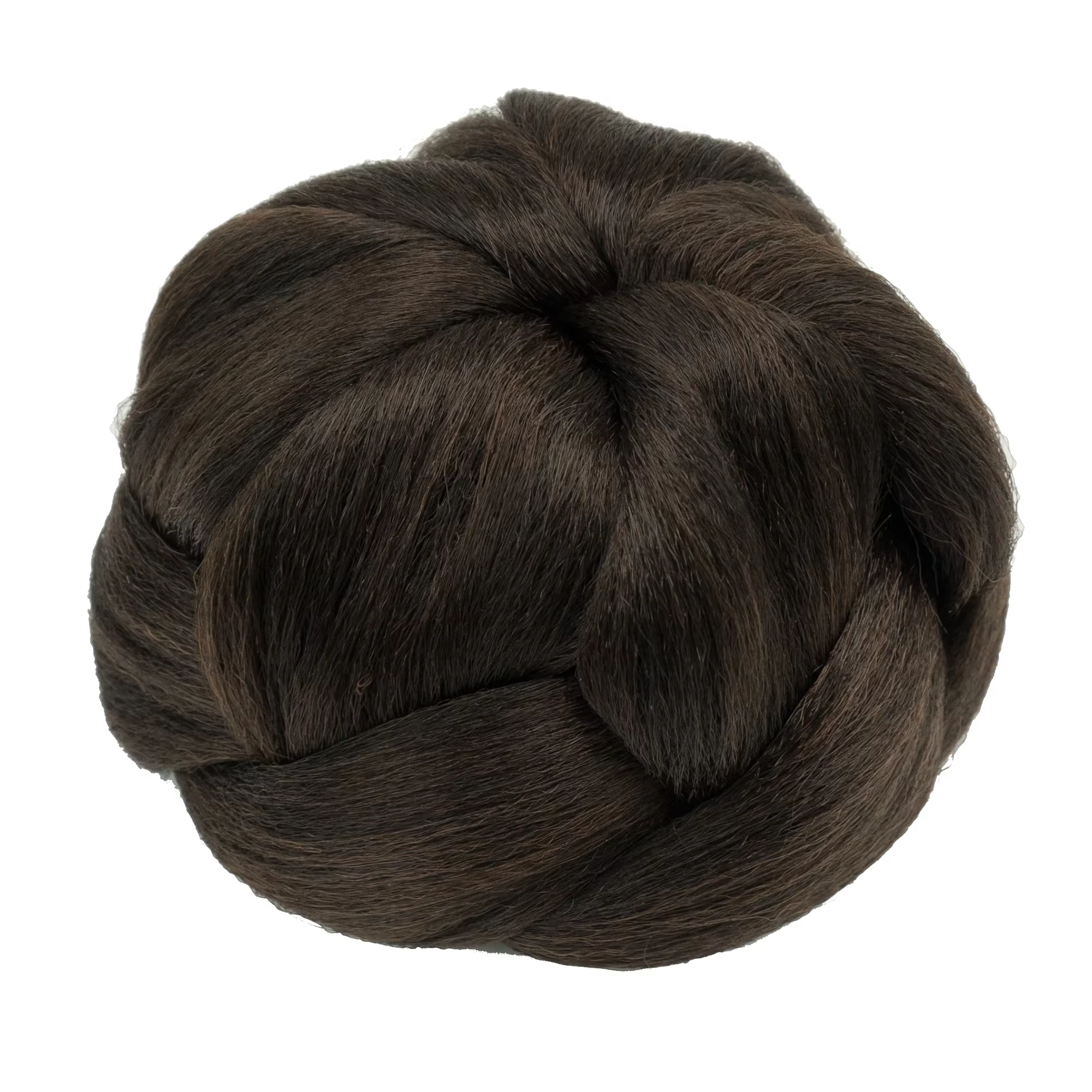 Chignon tressé pour séparés euse, chignon synthétique, couverture de chignon, postiches matut, chouc