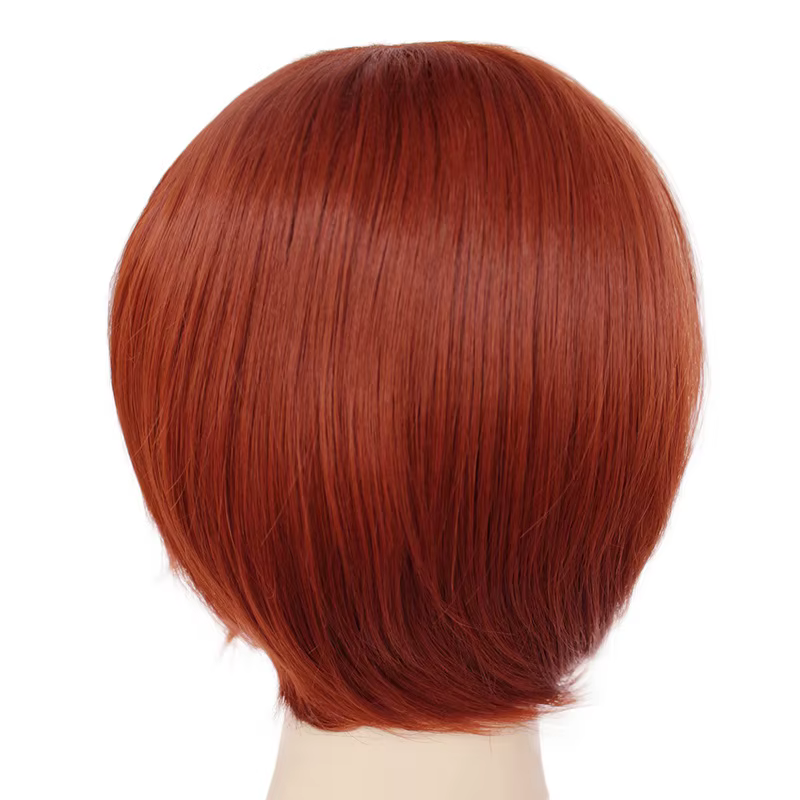 Perruque de cosplay synthétique incroyable pour fille et lunettes, cheveux de cosplay Helen Parr, pe