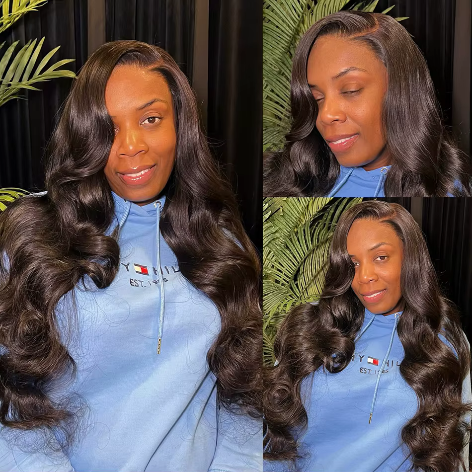 Perruques Lace Front Body Wave 13x4 13x6 40 pouces, densité 200, en cheveux humains, pour femmes