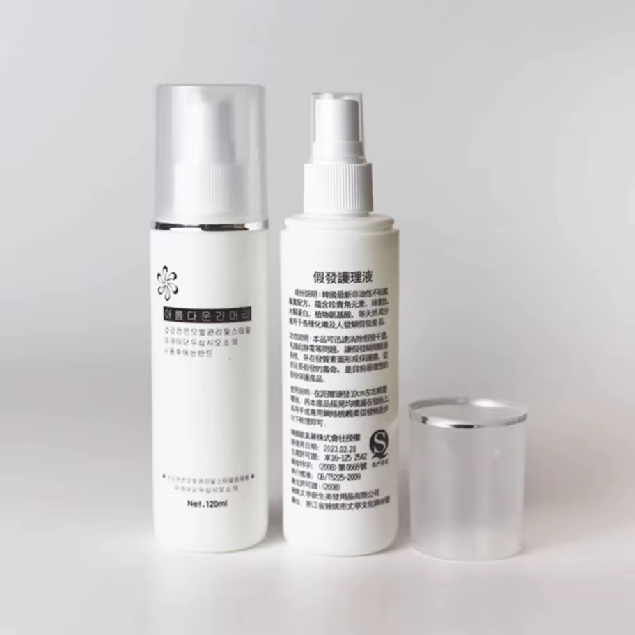 Solution de soin pour perruque, système capillaire, Anti-frisottis, Protection des enchevêtrements l