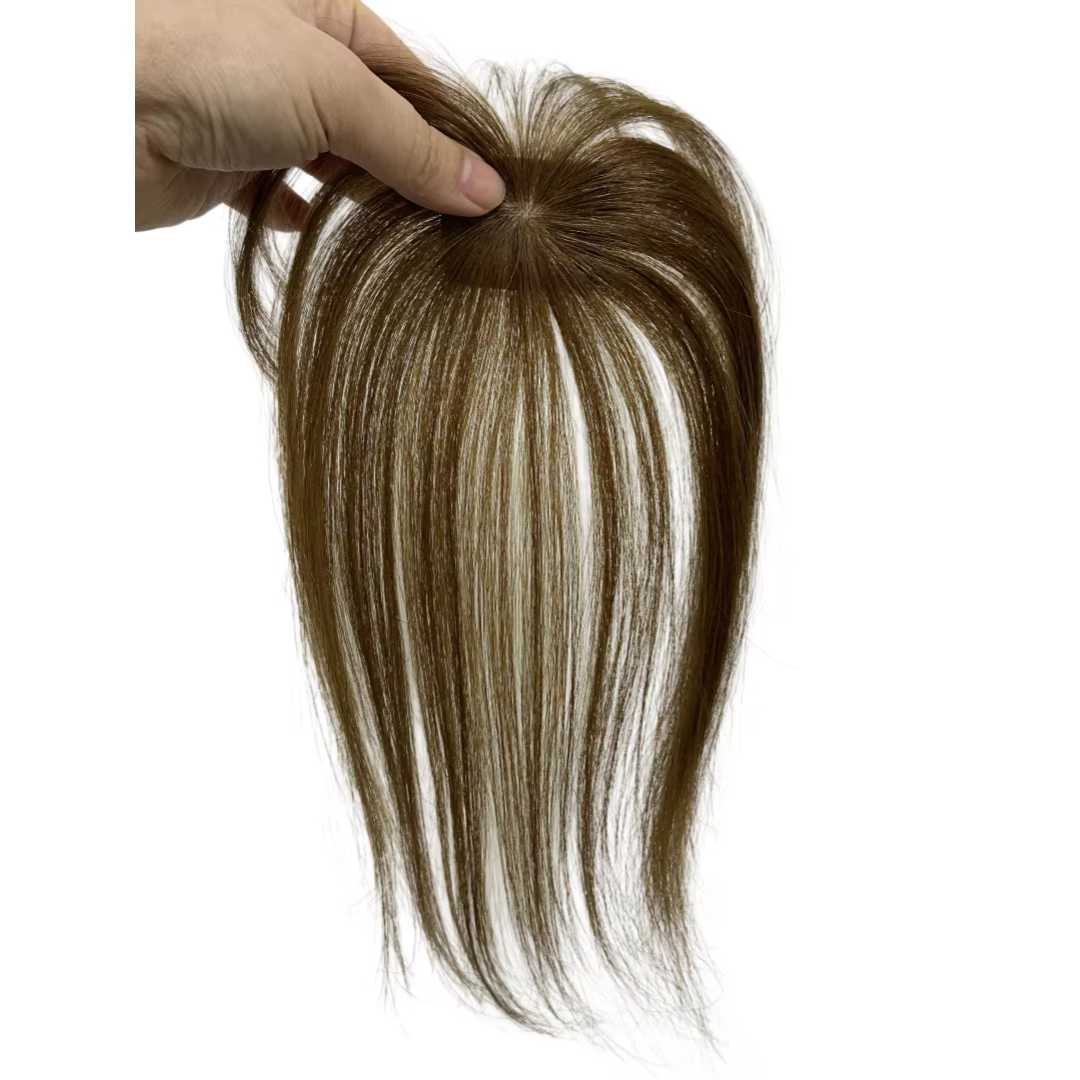 360 ° Frange à clipser 100% cheveux humains naturels, postiche effet frange légère et aérienne, ex