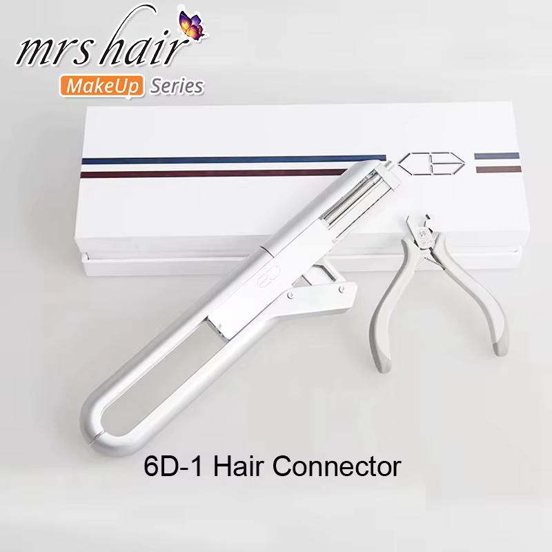 Kit d'outils pour extensions de cheveux 6D Mrshair – Extensions de cheveux à micro-boucles 6D-1 (non