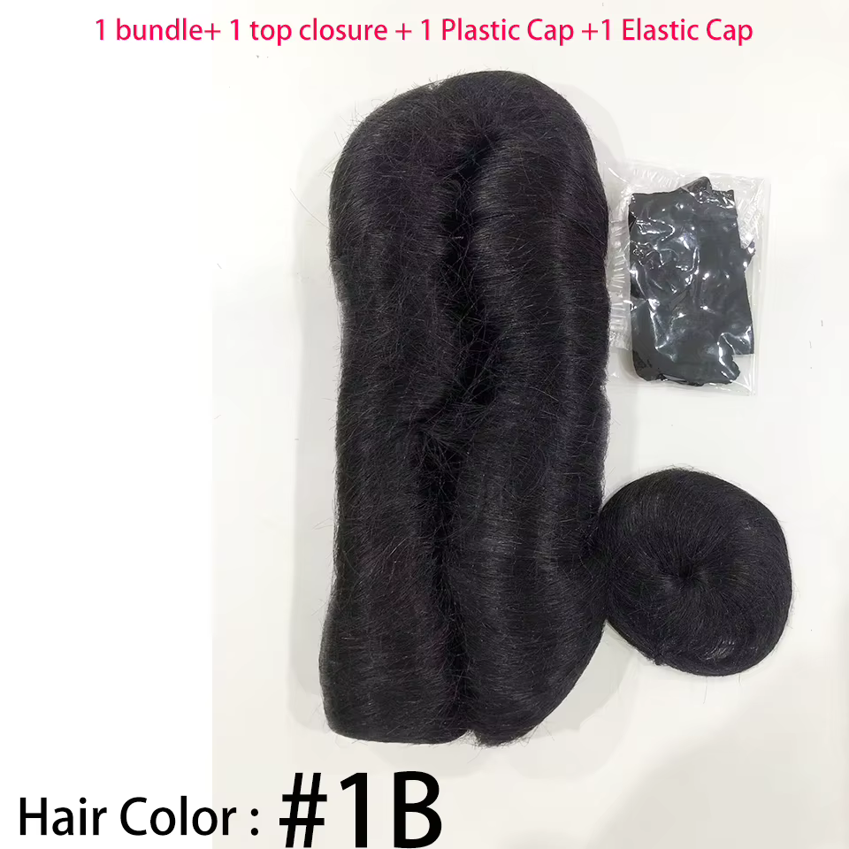 28 pièces extensions de cheveux humains courts brésiliens # 1B # 4 # 30 # 99J un paquet pour une têt
