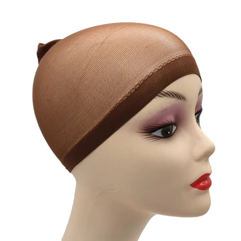 Filet à cheveux pour perruque, lot de 2 pièces, noir et brun, casquette commissionnée pour perruques