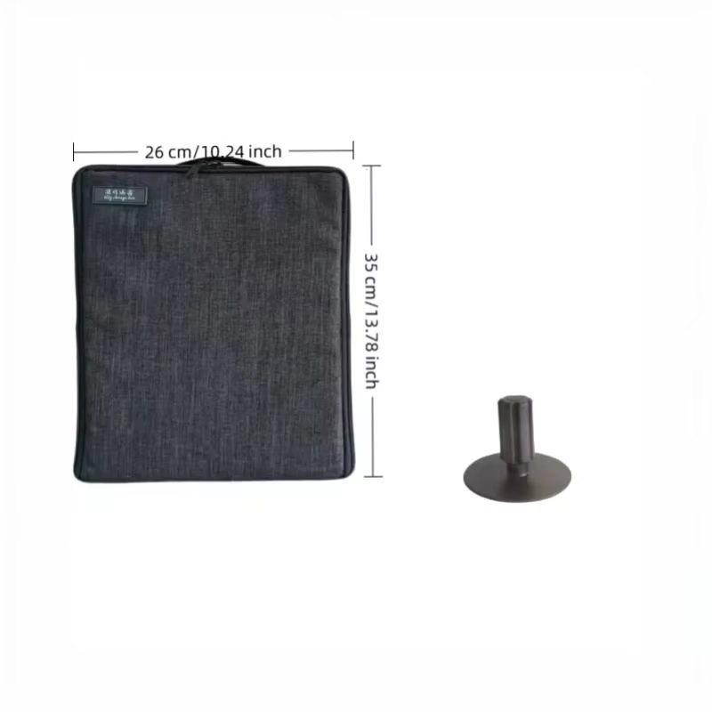 Boîte de rangement pour perruques, toupets et frontaux, sac de transport pliable haute capacité avec