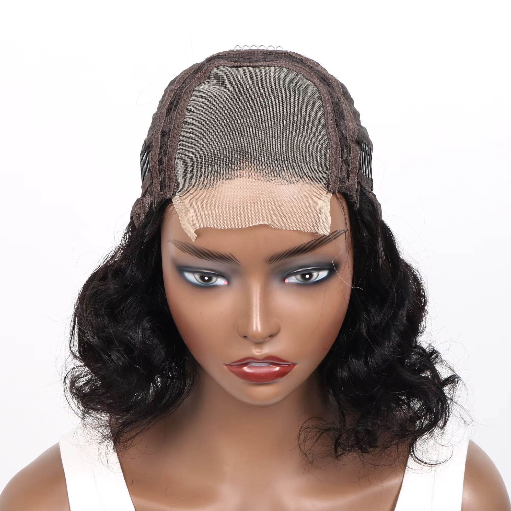 Perruque Lace Front Wig Body Wave Brésilienne Naturelle, Cheveux Humains, 4x4, 13x4, Pre-Plucked, po