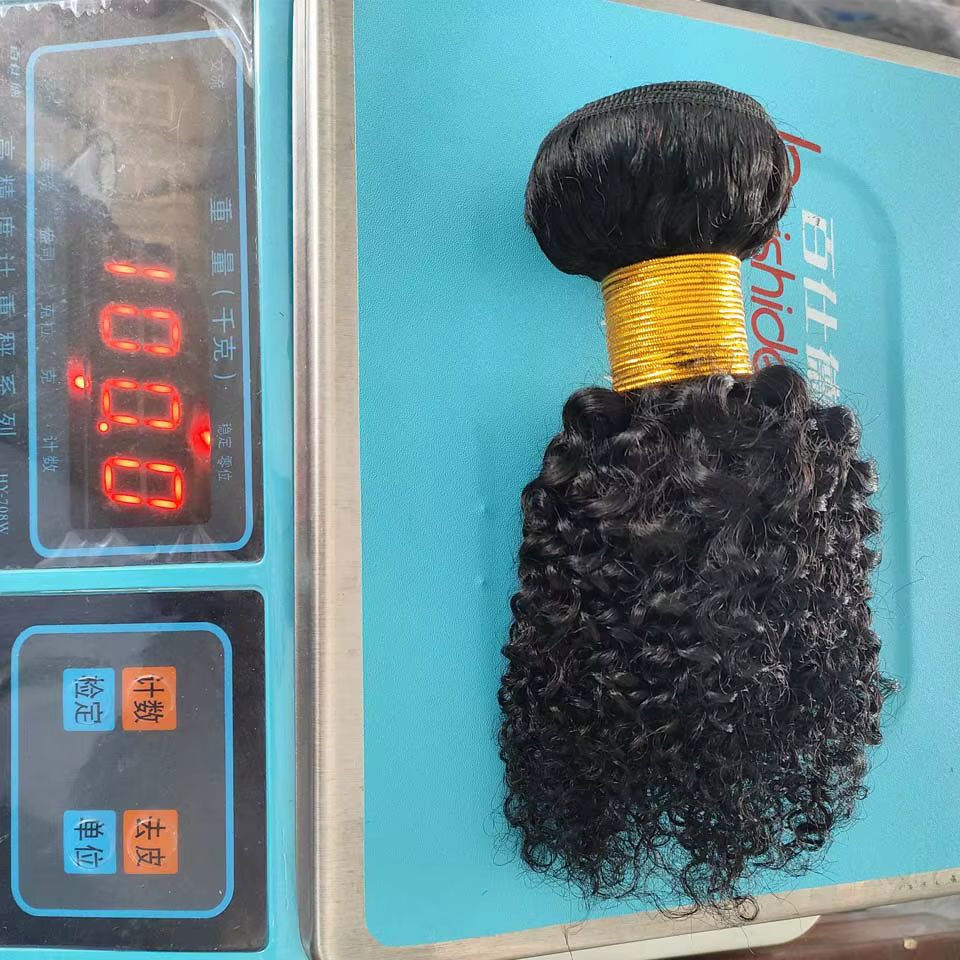 Cheveux mongols bouclés crépus de 8 à 30 pouces, 100 % cheveux humains vierges, tissage de cheveux n