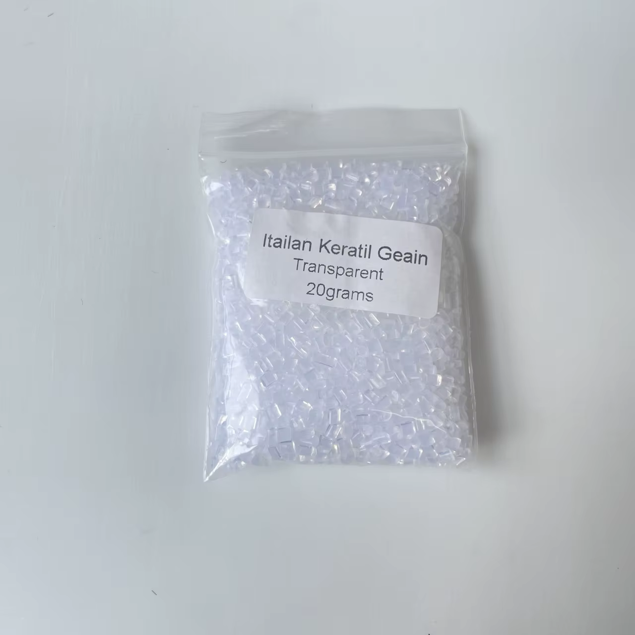 Colle KerBrian Italian pour Extensions de Cheveux, Granules, Grains, Perles, Colle Transparente, 20G