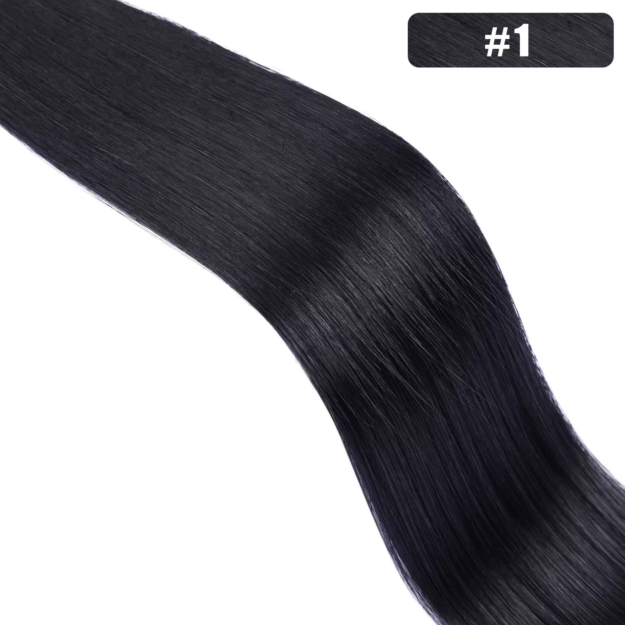 1 g/s 100 brins vrais cheveux humains Nano anneau Extensions de cheveux Machine Remy pré-collé droit