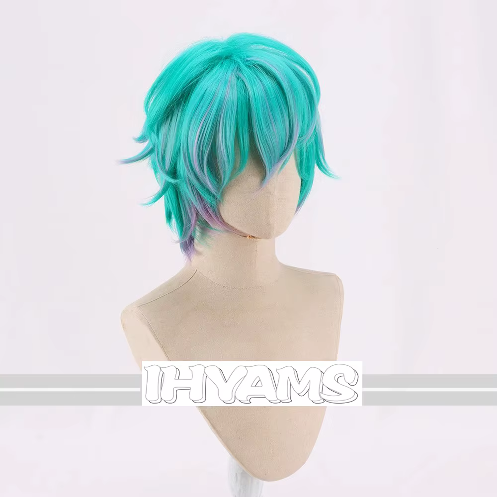 Charisma-Perruque Synthétique Courte pour Homme, Perruques Cosplay Costume, Heat 02/10/2018