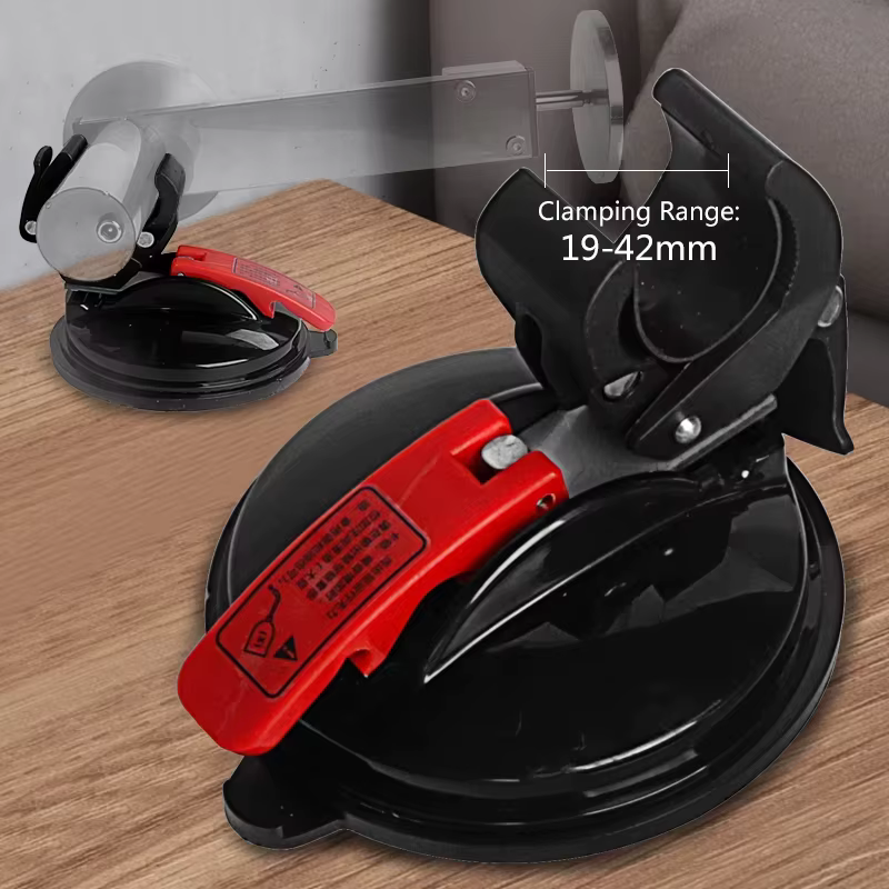 Support à ventouse puissant pour aspirateur, mini-moteur télescopique à mouvement alternatif, base m