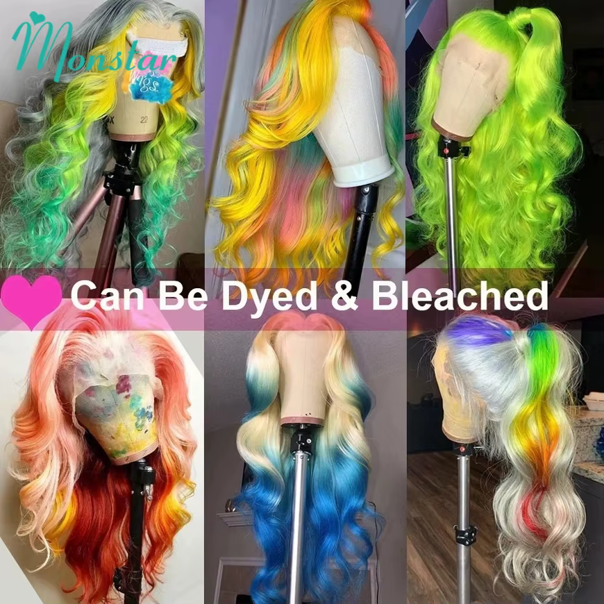 Perruque Lace Front Wig Body Wave naturelle, cheveux humains, couleur blond miel, 13x4, 13x6, 613 HD