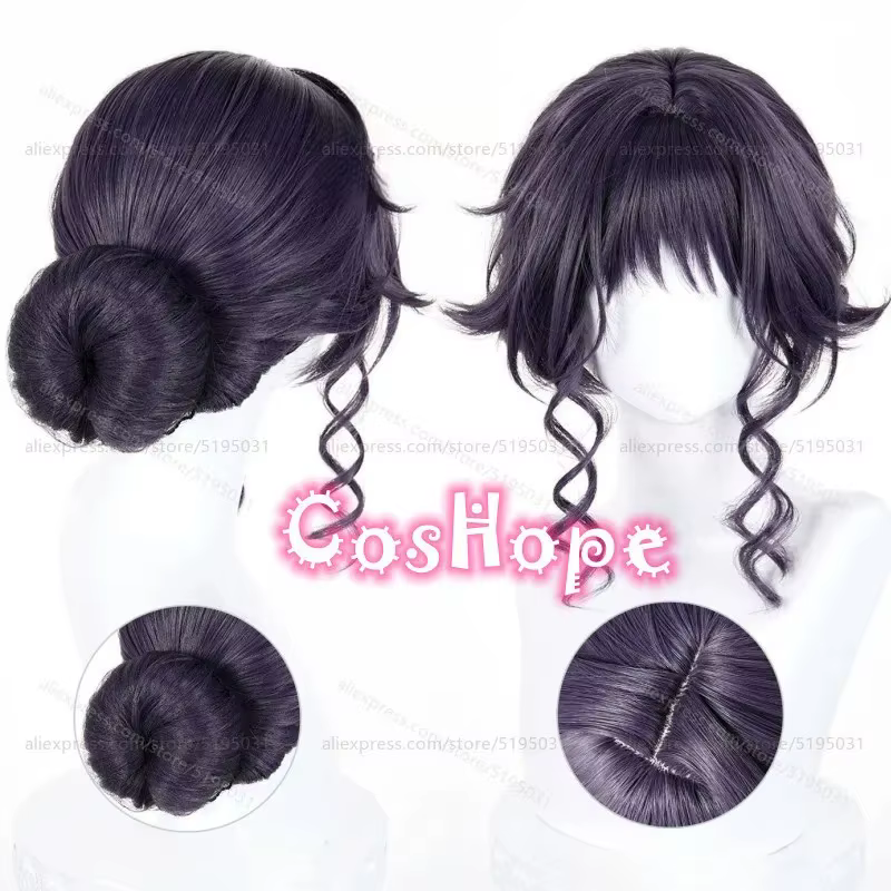 Waguri Kaoruko Cosplay perruque plusieurs Styles violet gris perruque Anime résistant à la chaleur p