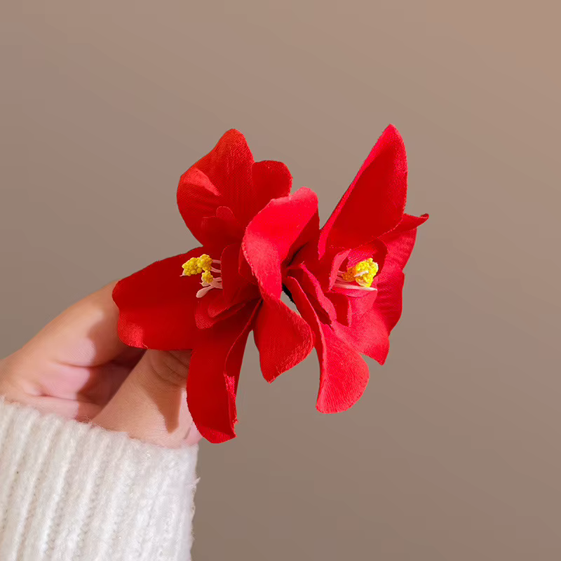 Pinces à cheveux en forme de fleur de lys Calla, petites épingles à cheveux douces, style bohémien,