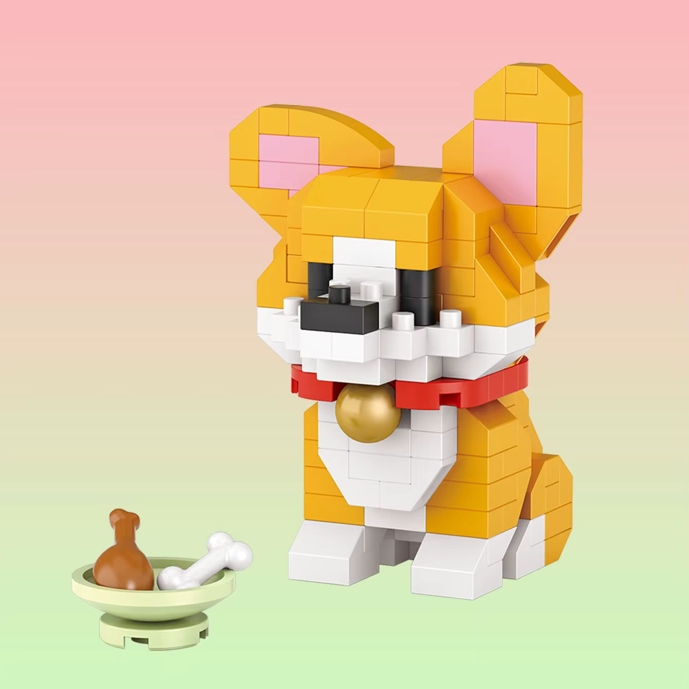 Construisez votre propre zoo - Micro mini blocs de construction pour cadeaux d'anniversaire et de No