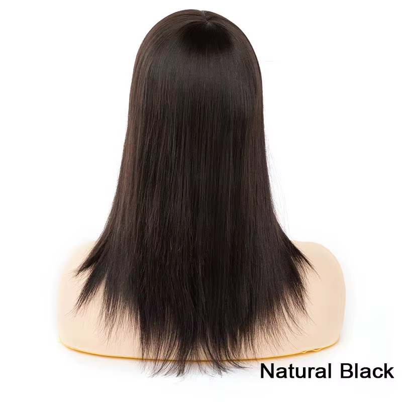 En stock - Système capillaire Topper pour femme, postiche en mono fin, perruques en cheveux naturels